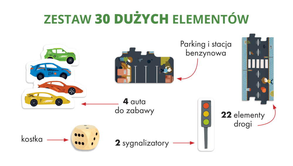 Puzzle. Droga - gra rozwijająca myślenie logiczne